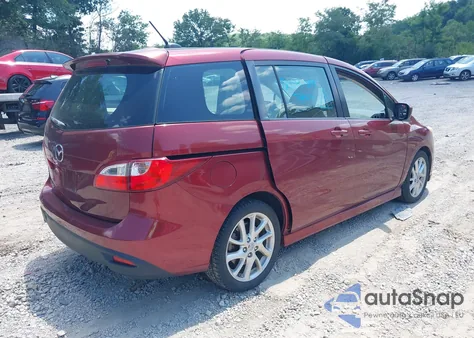 2012 Mazda Mazda5 Grand Touring from USA, damaged, VIN JM1CW2DL2C0135139